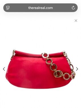 Escada Satin Evening Bag